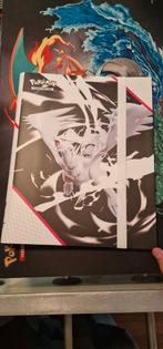 Pokémon White Flare Binder - Scarlet & Violet +gratis poster, Ophalen of Verzenden, Zo goed als nieuw, Boek of Catalogus