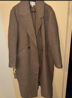 Long Wool Coat, H&M, Bruin, Verzenden, Maat 42/44 (L)