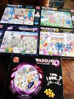 Wasgij puzzels 1x DUO, en 4 enkele van 1000 stukjes., Ophalen, 500 t/m 1500 stukjes, Zo goed als nieuw, Legpuzzel