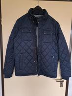 Nieuwe blauwe heren winterjas van HV Society, Maat 52/54 (L), Blauw, Nieuw, Ophalen of Verzenden