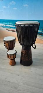 Set van 3 djembe's., Muziek en Instrumenten, Ophalen, Trommel