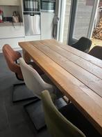 Eettafel van kloosterhout, Huis en Inrichting, Tafels | Eettafels, Ophalen, 200 cm of meer, 50 tot 100 cm, Zo goed als nieuw