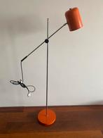 Vintage staande lamp oranje, 150 tot 200 cm, Gebruikt, Ophalen of Verzenden