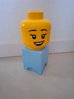 Lego Opbergbox Hoofd & Blok opberg, Kinderen en Baby's, Speelgoed | Duplo en Lego, Ophalen of Verzenden, Zo goed als nieuw, Complete set
