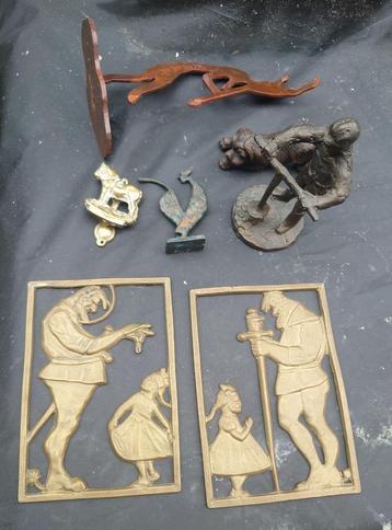 Opruiming, Collectie bronzen beelden, Jaap Hartman, enz... beschikbaar voor biedingen