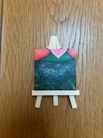 Acrylverf Schilderij 7cm x 7cm; Kikkerdril, Ophalen of Verzenden