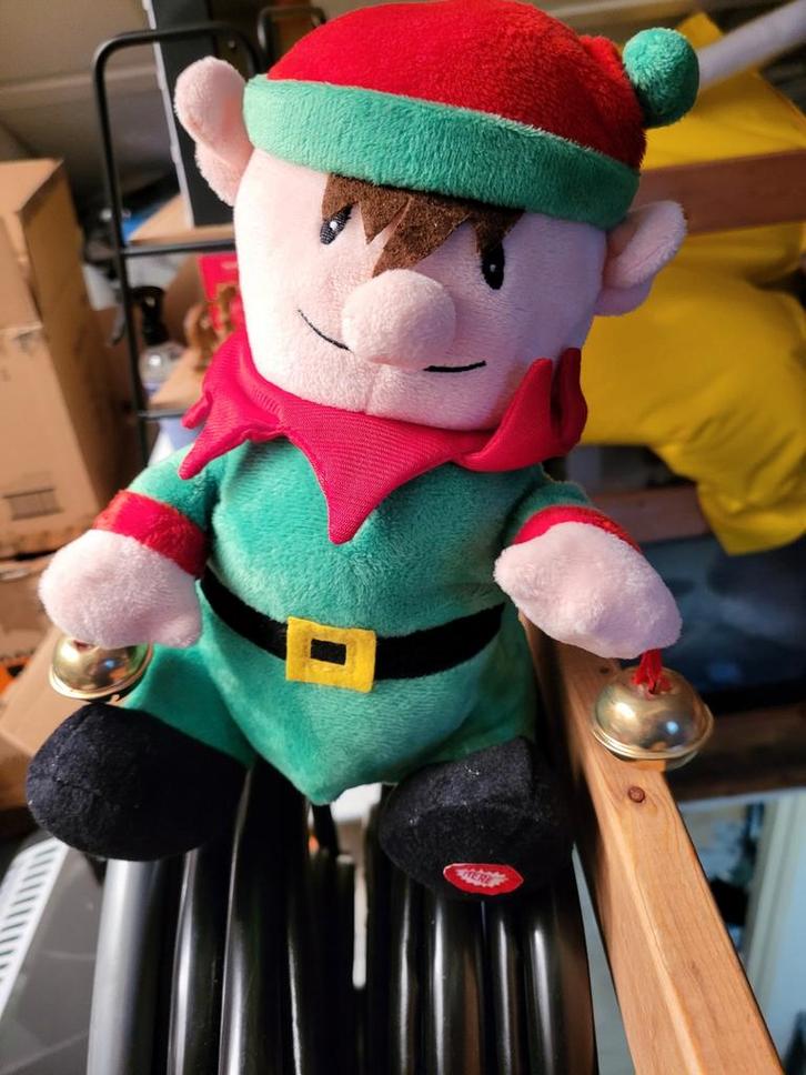 Zingende en bewegende kerst elf, Diversen, Kerst, Ophalen of Verzenden