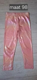 Roze glans legging metallic maat 98, Broek, Meisje, Ophalen of Verzenden, Zo goed als nieuw