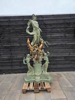 💦💦 XXL Neptunes Fontein Brons, Fontein, Xclusive items, Ophalen of Verzenden, Zo goed als nieuw