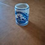 Delfts Blauw Miniatuur Mok met Molen, Ophalen of Verzenden