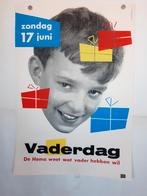 Originele Poster HEMA Vaderdag Ad Werner, Verzenden, A1 t/m A3, Reclame, Rechthoekig Staand