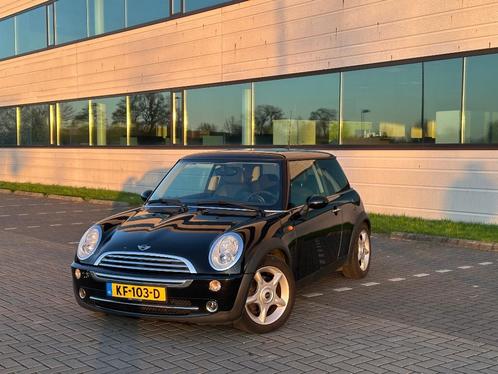 Mini 1.6 16V Cooper 2005 Zwart | 214.978 KM, Auto's, Mini, Particulier, Cooper, ABS, Airbags, Airconditioning, Boordcomputer, Centrale vergrendeling