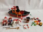 Playmobil 5206 Stoomboot Sinterklaasboot Pakjesboot Compleet, Kinderen en Baby's, Speelgoed | Playmobil, Ophalen of Verzenden