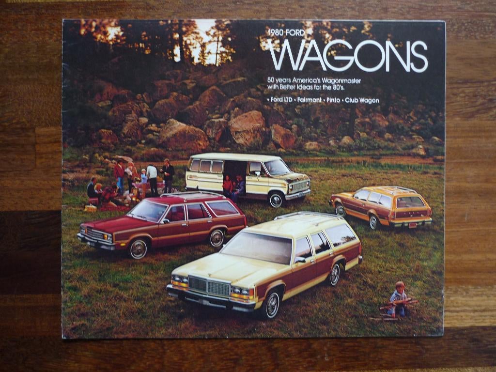Ford Wagons (1980, USA), Boeken, Auto's | Folders en Tijdschriften, Nieuw, Ford, Ophalen of Verzenden