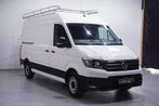 Volkswagen Crafter 2.0 TDI 177 pk DSG Aut. L3H3 Navi, Camera, Auto's, Bestelauto's, Stof, Gebruikt, 4 cilinders, Volkswagen