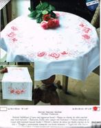 Cado vervaco borduurpakket dekservet, roze rozen oude prijs, Ophalen of Verzenden, Nieuw, Handborduren, Borduurpakket