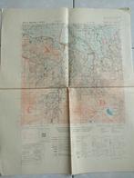Stafkaart Nederlands Indië - TJIPIARAJ, Verzamelen, Verzenden, Landmacht, Azië, Kunstobject