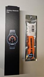 Samsung Galaxy Watch 5 Pro LTE, Sieraden, Tassen en Uiterlijk, Smartwatches, Gebruikt, Hoogte, Zwart, Samsung ⌚️