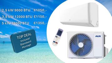 Airco inclusief installatie beschikbaar voor biedingen