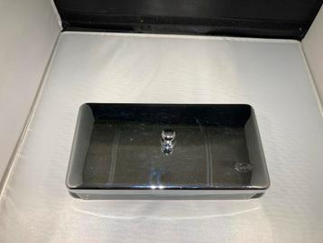Vintage Derfla Botervloot Glas Chroom beschikbaar voor biedingen