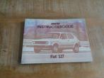 Fiat 127 - Handleiding Instructieboek - Nederlands, Verzenden