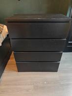 IKEA Malm Ladekast - Zwartbruin, Huis en Inrichting, Kasten | Ladekasten, Ophalen, Overige materialen, Gebruikt, 100 tot 150 cm