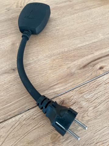 EU two pin plug adaptor for tesla mains charger beschikbaar voor biedingen
