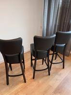 3 Luxe barkrukken Lisa., Huis en Inrichting, Barkrukken, Ophalen, Kunststof, Met voetsteun, 60 tot 90 cm