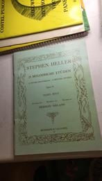 Stephen Heller 25 melodische Etüden opus 45 piano, Muziek en Instrumenten, Ophalen of Verzenden, Zo goed als nieuw