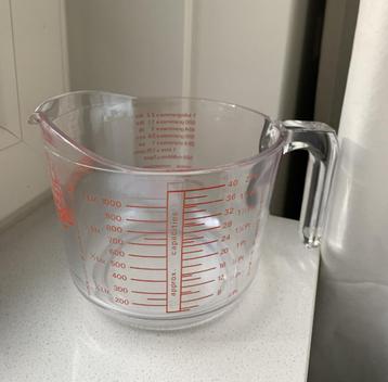 Arcuisine maatbeker, maatkan, maatglas, hittebestendig glas beschikbaar voor biedingen
