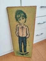 vintage print 50x20cm, Ophalen of Verzenden