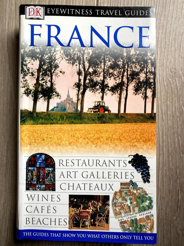 DK Eyewitness Reisgids Frankrijk, Boeken, Reisgidsen, Zo goed als nieuw, Reisgids of -boek, Europa, Ophalen
