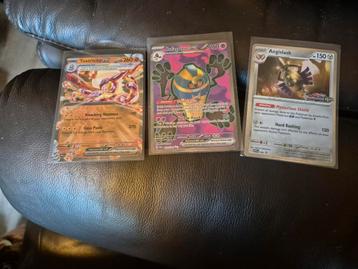 Pokemon kaarten te koop in sleaves  beschikbaar voor biedingen