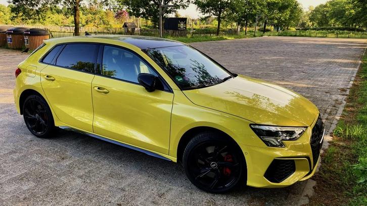Audi A3 45 Tfsi e 245pk 2021 (Audi garantie + onderhoud), Auto's, Audi, Particulier, A3, ABS, Achteruitrijcamera, Adaptieve lichten