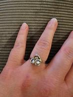 Zilveren ring, Gebruikt, 19 tot 20, Ophalen of Verzenden, Dame
