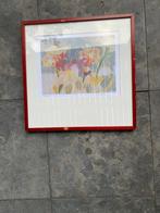 Viviane Klagsbrun zeefdruk stilleven 1956, Antiek en Kunst, Ophalen of Verzenden