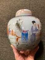 Famille Rose Gemberpot China, Antiek en Kunst, Antiek | Keramiek en Aardewerk, Ophalen of Verzenden