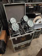 Movingheadset (8 stuks) inclusief flightcases en klemmen, Ophalen, Zo goed als nieuw, Licht, Kleur