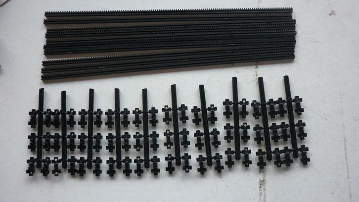 10 Fleischmann H0 6411 tandradstaven in ovp, Hobby en Vrije tijd, Modeltreinen | H0, Gebruikt, Rails, Gelijkstroom, Fleischmann