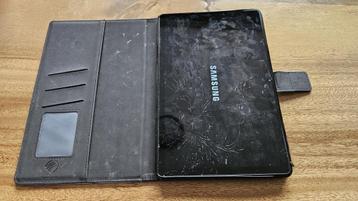 Samsung Galaxy Tab A7 (Scherm kapot) 64Gb met hoes beschikbaar voor biedingen