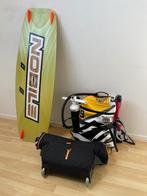 Kite, kiteboard, bar, travelbag, Watersport en Boten, Kitesurfen, Twintip, Ophalen, Gebruikt
