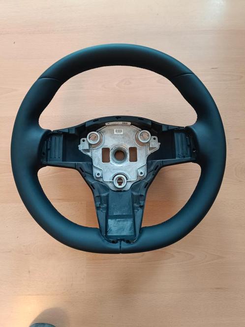 Inruil tesla model 3 stuur stuurwiel echt mat nappa leder, Auto-onderdelen, Besturing, BMW, Nieuw, Ophalen of Verzenden