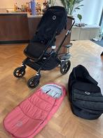 Bugaboo fox 2 wagen incl accessoires, Kinderen en Baby's, Kinderwagens en Combinaties, Gebruikt, Bugaboo, Verstelbare duwstang