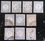 NEDERLAND PORTZEGELS 1912-1920, Postzegels en Munten, Postzegels | Nederland, Verzenden, T/m 1940, Gestempeld