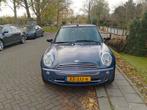 Mini 1.6 16V ONE Cabrio 2007 Blauw, Auto's, Stof, Zwart, 4 cilinders, Cabriolet