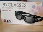 LG AG-S250 3D Bril - Perfect voor LG 3D TV's!, Overige merken, Zwart, Ophalen of Verzenden, Zo goed als nieuw
