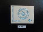 zweden - postzegel boekje dalskanaal 1968 (zb-83), Ophalen of Verzenden, Zweden, Postfris