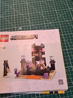 LEGO Minecraft The End Arena 21242, Ophalen of Verzenden, Zo goed als nieuw, Groter dan 1:35, Figuur of Figuren
