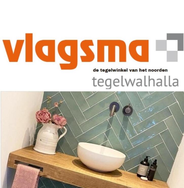 Badkamertegels- cifre colonial jade - badkamer tegels, Doe-het-zelf en Verbouw, Plinten en Afwerking, Nieuw, Overige typen, Overige materialen