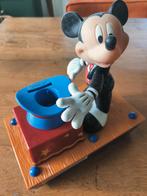 Goed werkende zeldzame spaarpot Mickey Mouse Disney, Verzamelen, Ophalen of Verzenden, Mickey Mouse, Zo goed als nieuw, Beeldje of Figuurtje